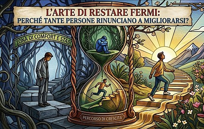 L’arte di restare fermi: perché tante persone rinunciano a migliorarsi?
