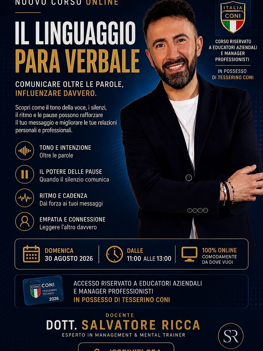 Il linguaggio para verbale